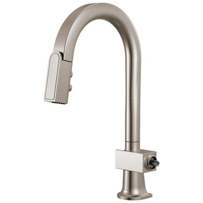Brizo - Frank Lloyd Wright Pull-Down Prep Faucet with Arc Spout - Less Handle