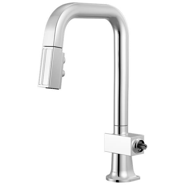 Brizo - Frank Lloyd Wright Pull-Down Prep Faucet with Square Spout - Less Handle