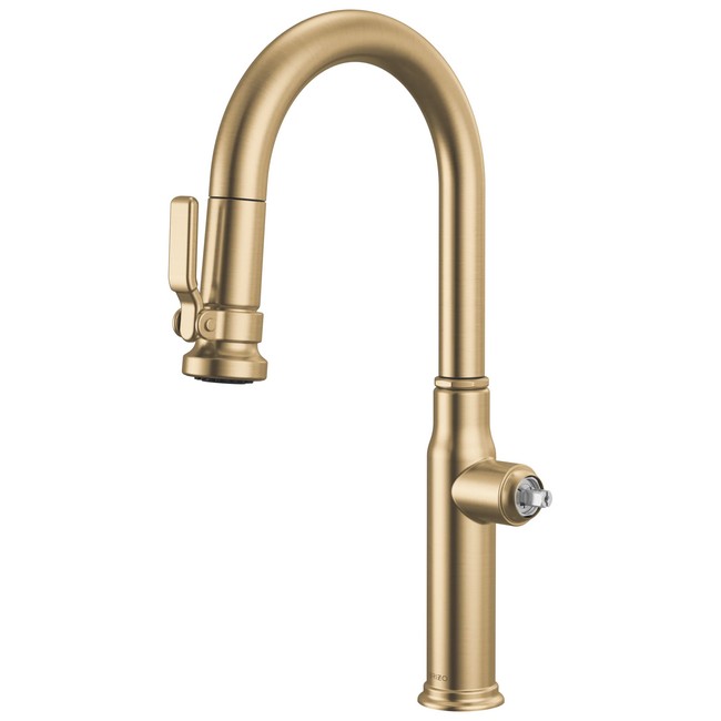 Brizo - Faircroft Pull-Down Prep Faucet with Arc Spout - Less Handle