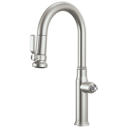 Brizo - Faircroft Pull-Down Prep Faucet with Arc Spout - Less Handle