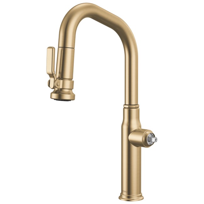 Brizo - Faircroft Pull-Down Prep Faucet with Angled Spout - Less Handle