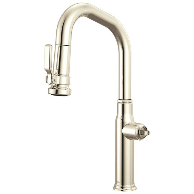 Brizo - Faircroft Pull-Down Prep Faucet with Angled Spout - Less Handle