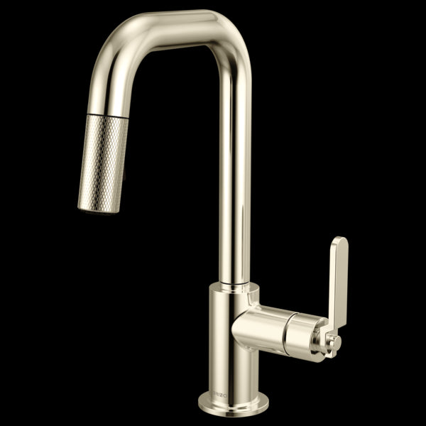 Brizo - Litze Pull-Down Prep Faucet with Square Spout - Industrial Handle