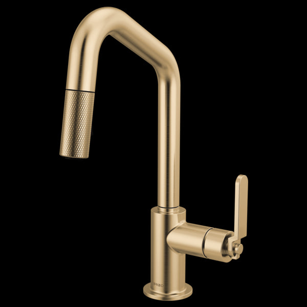 Brizo - Litze Pull-Down Prep Faucet with Angle Spout - Industrial Handle
