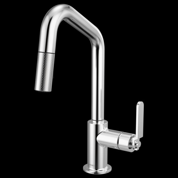 Brizo - Litze Pull-Down Prep Faucet with Angle Spout - Industrial Handle