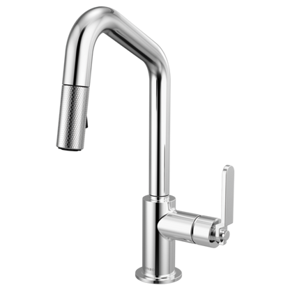 Brizo - Litze Pull-Down Prep Faucet with Angle Spout - Industrial Handle