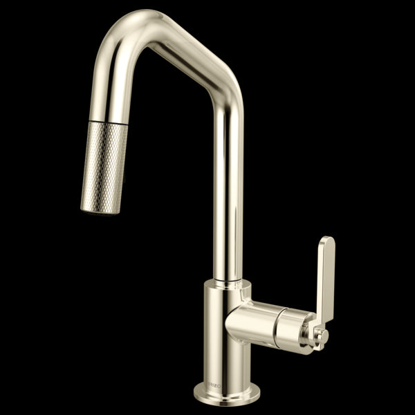 Brizo - Litze Pull-Down Prep Faucet with Angle Spout - Industrial Handle