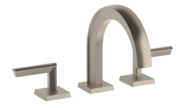 Watermark - Brut Deck Mounted 3 Hole Lavatory Set