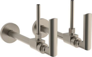 Watermark - Brut Lavatory Angle Stop Kit -1/2 Inch Sweat x 3/8 Inch OD Compression