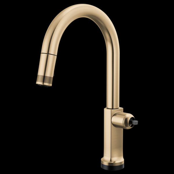 Brizo - Kintsu SmartTouch Pull-Down Faucet with Arc Spout - Less Handle