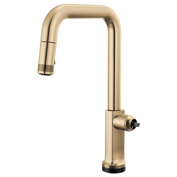 Brizo - Kintsu SmartTouch Pull-Down Faucet with Square Spout - Less Handle