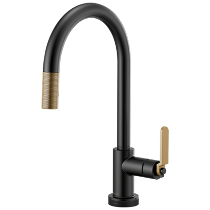 Brizo - Litze SmartTouch Pull-Down Kitchen Faucet with Arc Spout and Industrial Handle