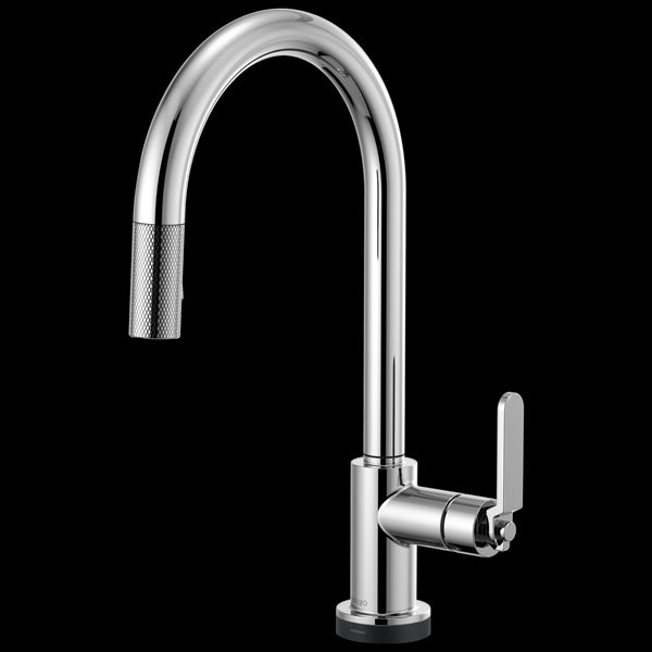 Brizo - Litze SmartTouch Pull-Down Kitchen Faucet with Arc Spout and Industrial Handle