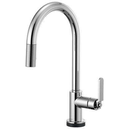 Brizo - Litze SmartTouch Pull-Down Kitchen Faucet with Arc Spout and Industrial Handle
