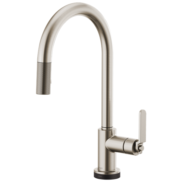 Brizo - Litze SmartTouch Pull-Down Kitchen Faucet with Arc Spout and Industrial Handle