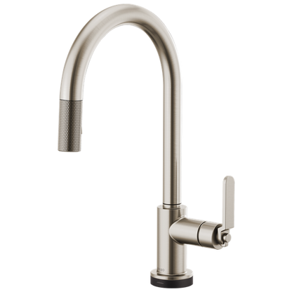Brizo - Litze SmartTouch Pull-Down Kitchen Faucet with Arc Spout and Industrial Handle