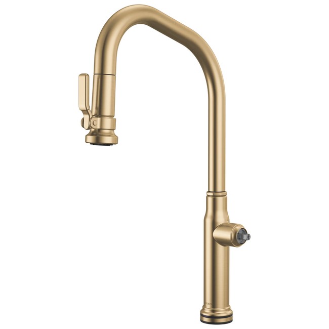Brizo - Faircroft SmartTouch Pull-Down Faucet with Angled Spout - Less Handle