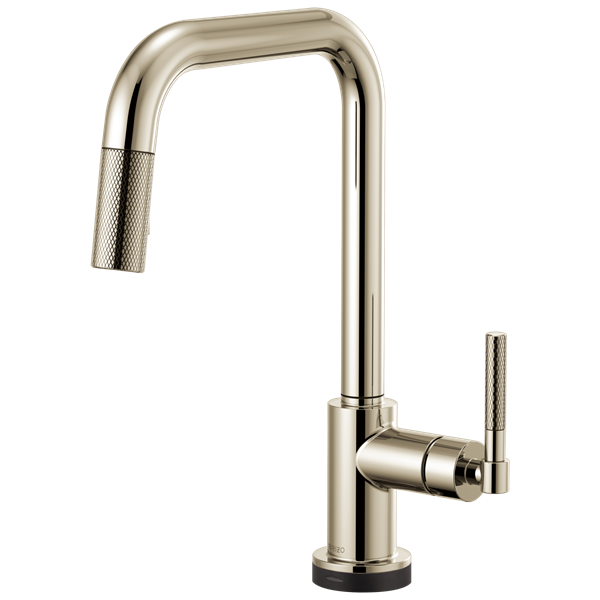 Brizo - Litze SmartTouch Pull-Down Kitchen Faucet with Square Spout and Knurled Handle
