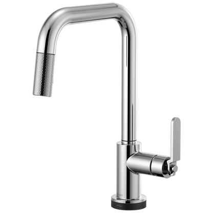 Brizo - Litze SmartTouch Pull-Down Kitchen Faucet with Square Spout and Industrial Handle