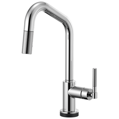 Brizo - Litze SmartTouch Pull-Down Kitchen Faucet with Angled Spout and Knurled Handle