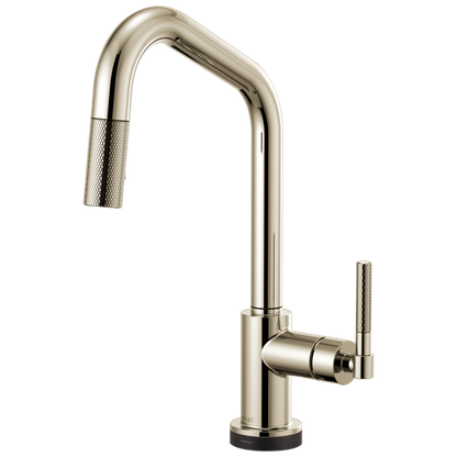 Brizo - Litze SmartTouch Pull-Down Kitchen Faucet with Angled Spout and Knurled Handle