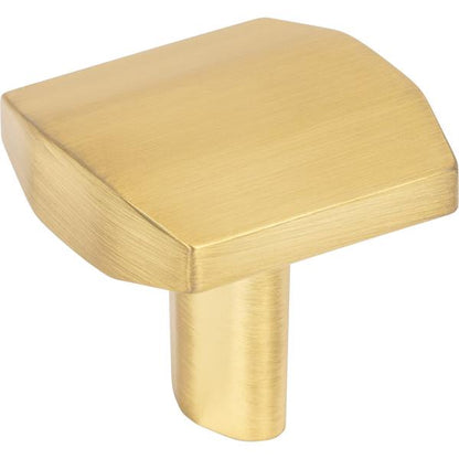 Elements - William 1-1/4 Inch Length Square Knob