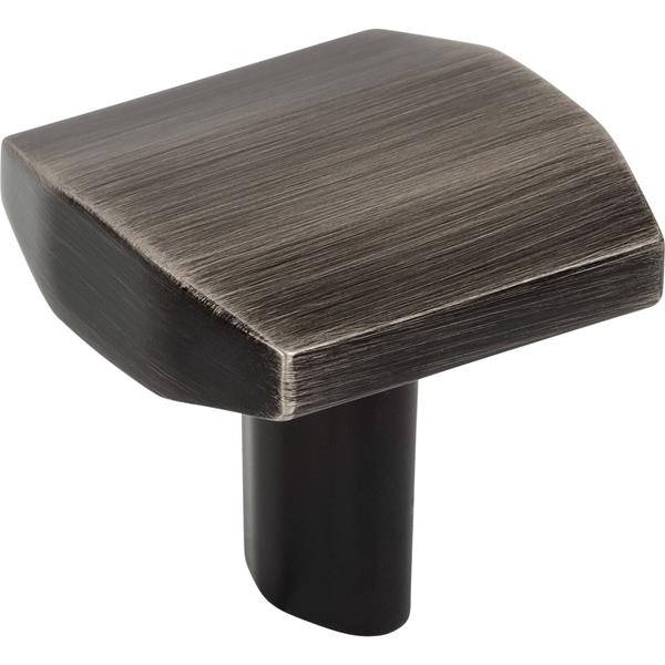 Elements - William 1-1/4 Inch Length Square Knob