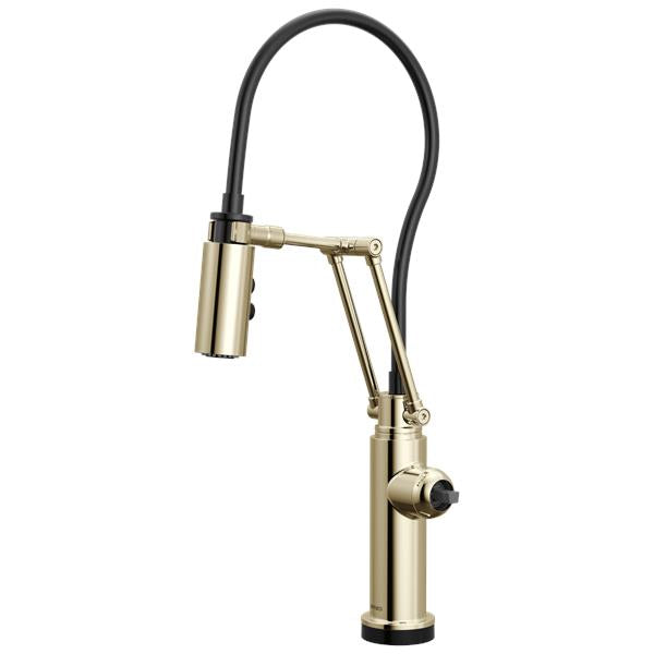 Brizo - Odin SmartTouch Articulating Kitchen Faucet - Less Handle