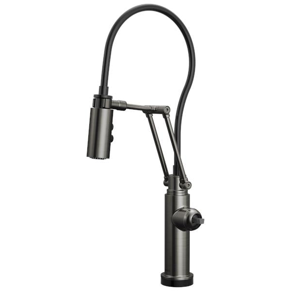 Brizo - Odin SmartTouch Articulating Kitchen Faucet - Less Handle