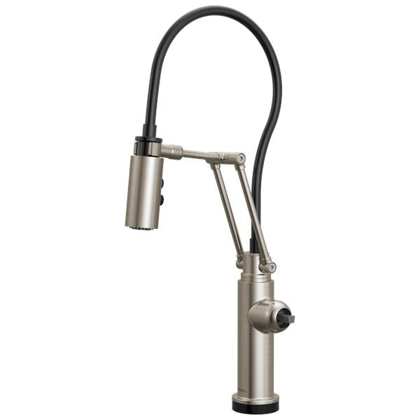 Brizo - Odin SmartTouch Articulating Kitchen Faucet - Less Handle