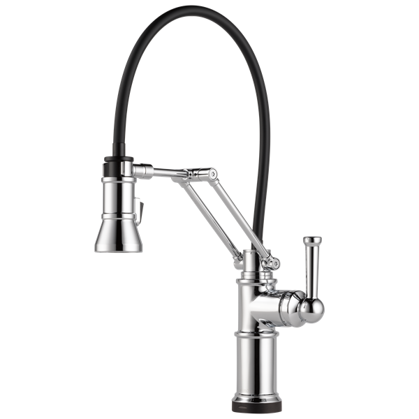 Brizo - Artesso Single Handle Articulating Kitchen Faucet with SmartTouch Technology