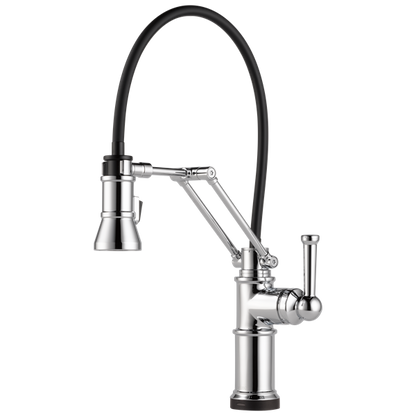 Brizo - Artesso Single Handle Articulating Kitchen Faucet with SmartTouch Technology