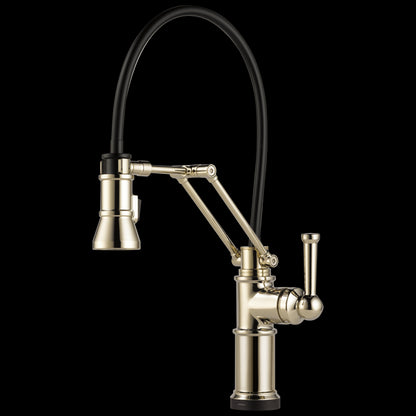 Brizo - Artesso Single Handle Articulating Kitchen Faucet with SmartTouch Technology