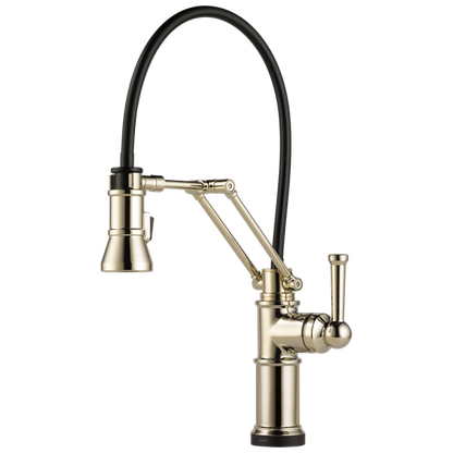 Brizo - Artesso Single Handle Articulating Kitchen Faucet with SmartTouch Technology