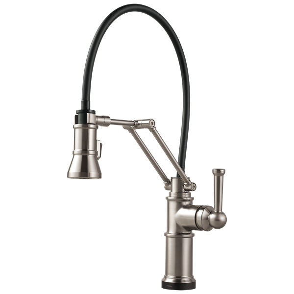 Brizo - Artesso Single Handle Articulating Kitchen Faucet with SmartTouch Technology