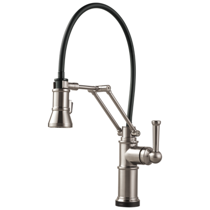 Brizo - Artesso Single Handle Articulating Kitchen Faucet with SmartTouch Technology