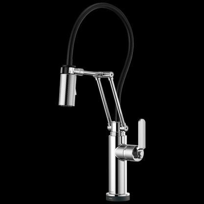 Brizo - Litze SmartTouch Articulating Kitchen Faucet with Industrial Handle