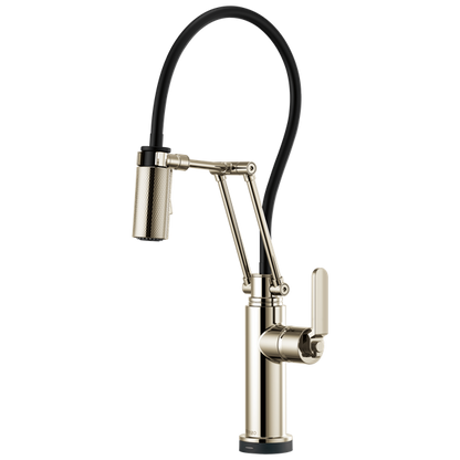 Brizo - Litze SmartTouch Articulating Kitchen Faucet with Industrial Handle
