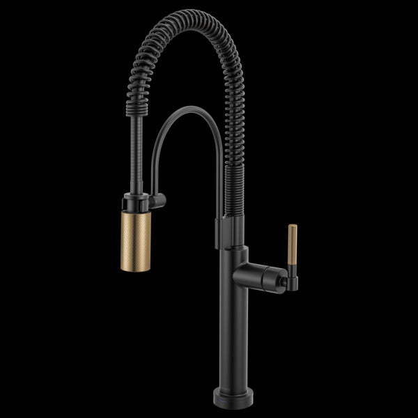 Brizo - Litze SmartTouch Semi-Professional Kitchen Faucet - Knurled Handle