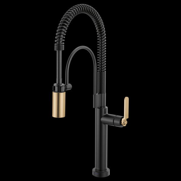 Brizo - Litze SmartTouch Semi-Professional Kitchen Faucet - Industrial Handle