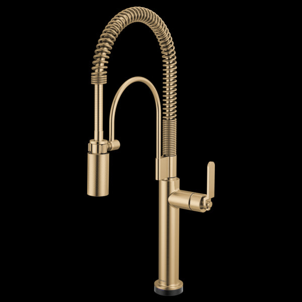 Brizo - Litze SmartTouch Semi-Professional Kitchen Faucet - Industrial Handle