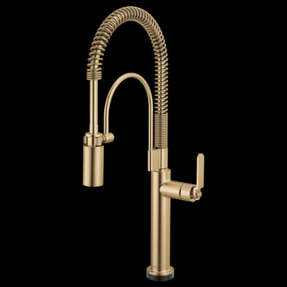Brizo - Litze SmartTouch Semi-Professional Kitchen Faucet - Industrial Handle