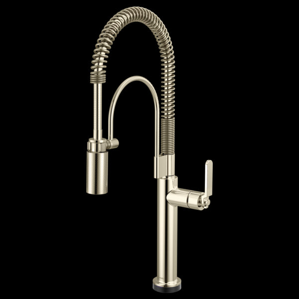 Brizo - Litze SmartTouch Semi-Professional Kitchen Faucet - Industrial Handle