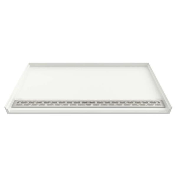 Maidstone - Townsend 64 x 34-Inch Single Threshold ADA Shower Base With Linear Drain