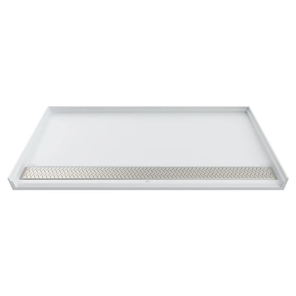 Maidstone - Townsend 64 x 38-Inch Single Threshold ADA Shower Base With Linear Drain