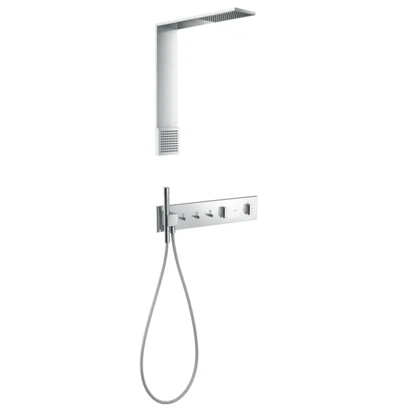 Hansgrohe - Axor ShowerComposition 1-Jet Showerhead 110/220 and Shoulder Shower, 1.75 GPM