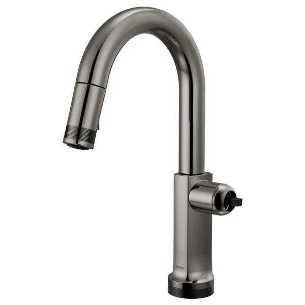 Brizo - Kintsu SmartTouch Pull-Down Prep Faucet with Arc Spout - Less Handle