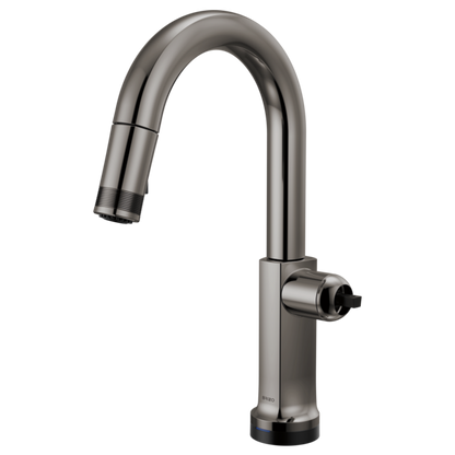 Brizo - Kintsu SmartTouch Pull-Down Prep Faucet with Arc Spout - Less Handle