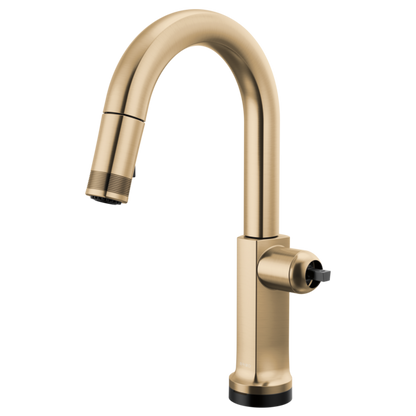 Brizo - Kintsu SmartTouch Pull-Down Prep Faucet with Arc Spout - Less Handle