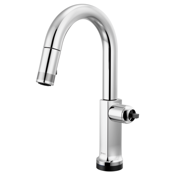 Brizo - Kintsu SmartTouch Pull-Down Prep Faucet with Arc Spout - Less Handle